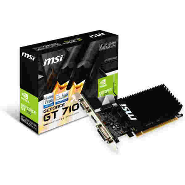 Grafična kartica nVidia GT710 MSI - 2GB DDR3  | 1xDVI 1xHDMI 1xVGA (V809-2000R)