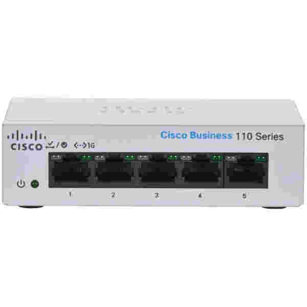 STIKALO 5-PORT Cisco CBS110 10/100/1000 (CBS110-5T-D-EU)