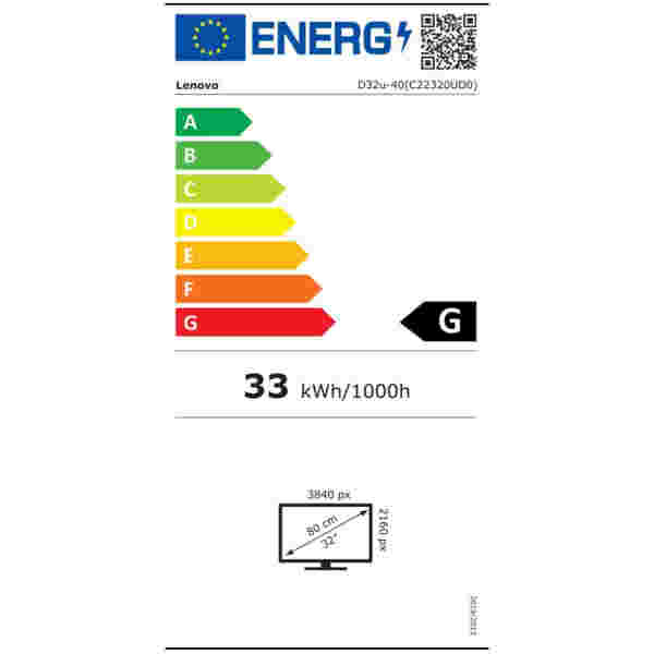 5") D32u-40 3840x2160 VA 4ms 2xHDMI DisplayPort  NTSC72% FreeSync črna