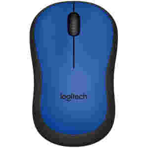 Miš brezžična za notesnike Logitech M220 silent modra (910-004879)