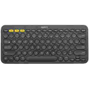 Tipkovnica brezžična Logitech K380 Multi-Device US international | SLO gravura siva (920-007582)