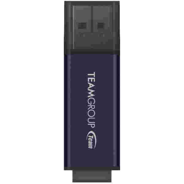 Spominski ključek 64GB USB 2.0 Teamgroup C211 - plastičen/s pokrovčkom/moder (TC211364GL01)