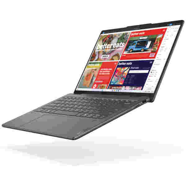 Prenosnik Lenovo 35,5 cm (14,0") Yoga 7 2-in1 1920x1200 OLED na dotik 500nit Ultra 7-155H/16GB/512GB/BL/FP/ALU/Intel Arc/Win11Home (83DJ00BQSC)