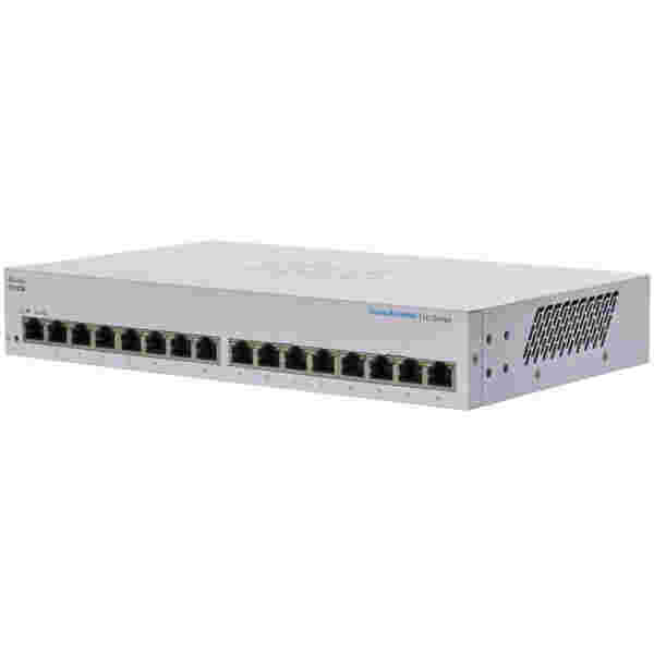 STIKALO 16-PORT Cisco CBS110 10/100/1000 UnManaged (CBS110-16T-EU)