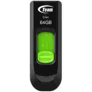 Spominski ključek 64GB USB 2.0 Teamgroup C141 črn (TC14164GG01)