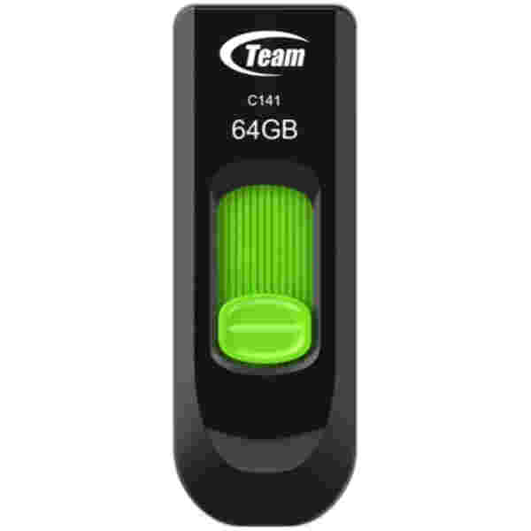 Spominski ključek 64GB USB 2.0 Teamgroup C141 črn (TC14164GG01)