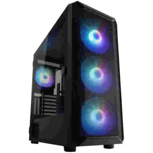 Ohišje LC Power Gaming 804B Obsession X MidiATX - črna RGB