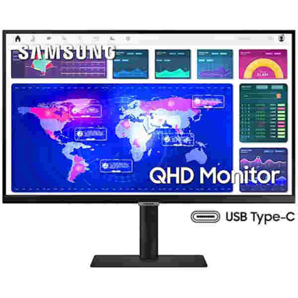 0") S27A600UUU 2560x1440 75Hz IPS 5ms HDMI DisplayPort USB-C 90W DP-Out 3xUSB3.2 Pivot  sRGB99% FreeSync RJ45 HDR10 ViewFinity Daisy Chain