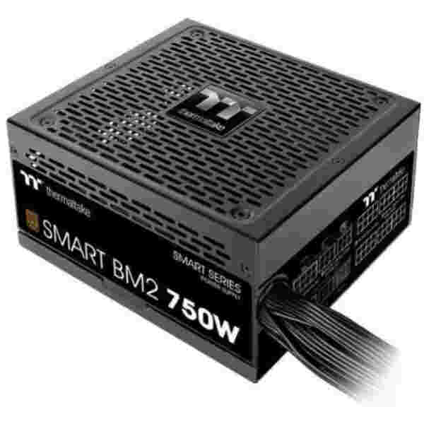 Napajalnik - 750W Thermaltake 750M 80Plus Bronze 87% ATX 12V Pol modularni 140mm črna (PS-SPD-0750MNFABE-1)