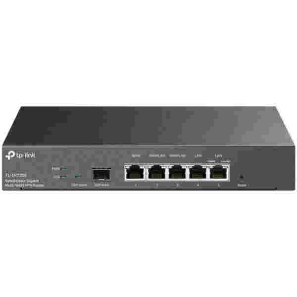 Usmerjevalnik TP-Link Safestream 10/100/1000 RJ45 1xSFP 1xWAN 2xLAN+WAN 3xLAN (TL-ER7206)