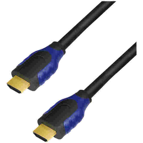 KABEL HDMI/HDMI M/M 10,0m LogiLink pozlačeni kontakti V2,0 4K (CH0066)