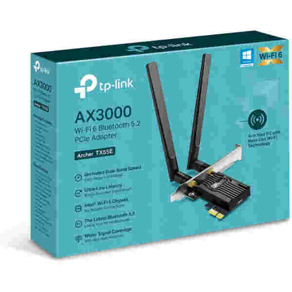 Mrežni adapter PCIe TP-Link Archer TX55E AX3000 (Archer TX55E) - Image 4