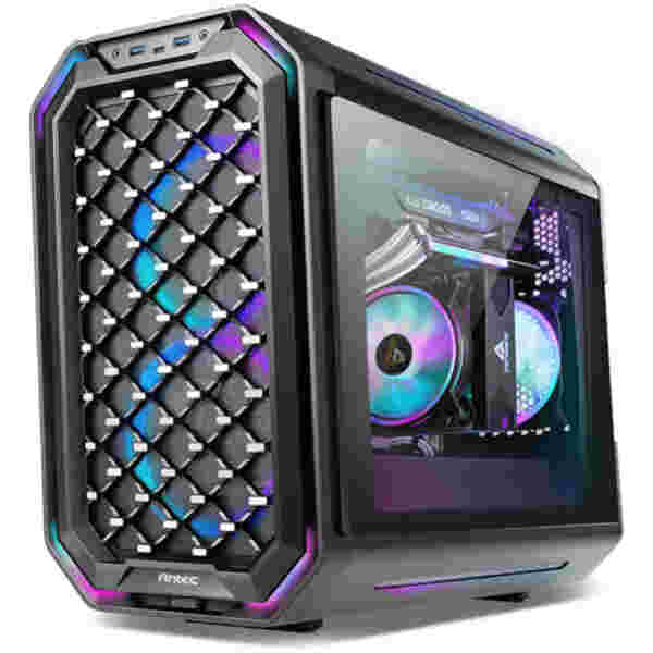 Ohišje Antec Dark CUBE miniATX - črna - Image 5