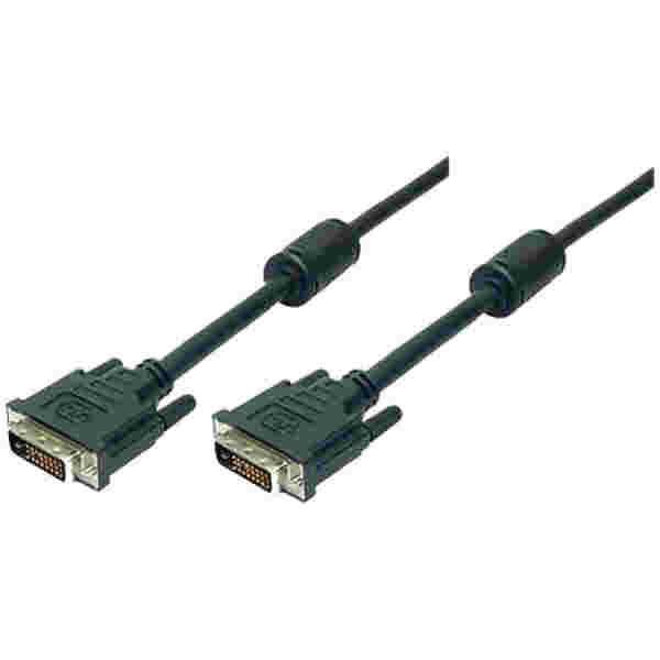 Kabel DVI-D (m) => DVI-D (m) 3,0m LogiLink feritno jedro, 24+1 (CD0002) EOLS-P