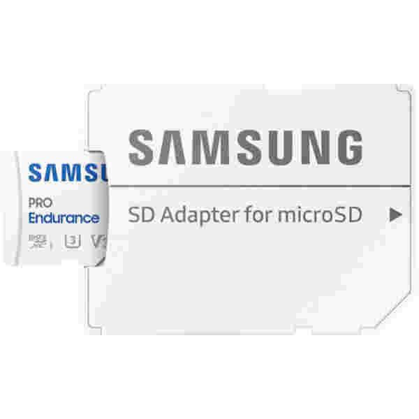 Spominska kartica SDXC 128GB Samsung PRO Endurance 100MB/s 40MB/s U3 V30 UHS-I (MB-MJ128KA/EU) +adapter