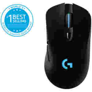 Miš Logitech brezžična optična gaming G703 Hero LightSpeed 16K senzor (910-005640)