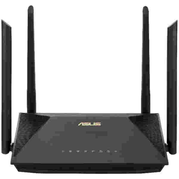 Usmerjevalnik brezžični Asus RT-AX1800U WiFi6 802.11ax AX1800 1201Mbit/s MU-MIMO OFDMA 3xLAN 4x antena (90IG06P0-MO3530)