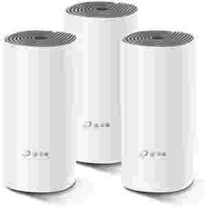 Usmerjevalnik brezžični mrežni sistem TP-Link Deco E4 WiFi5 802.11ac AC1200 867Mbit/s MESH MU-MIMO 2xLAN 2x notranja antena (Deco E4(3-pack))