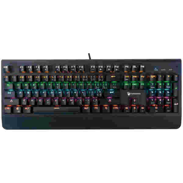 Gaming Tipkovnica Žična Robaxo GMK630 US | SLO gravura črna RGB (GMK630)