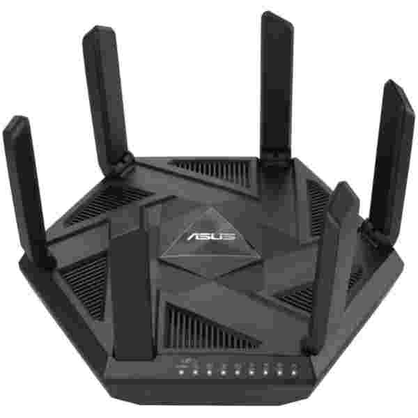 Usmerjevalnik brezžični Asus RT-AXE7800 WiFi6E 802.11ax AX7800 4804Mbit/s triband OFDMA MU-MIMO MESH 3xLAN 1xLAN/WAN2