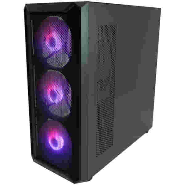 Ohišje LC Power Gaming 804B Obsession X MidiATX - črna RGB - Image 3