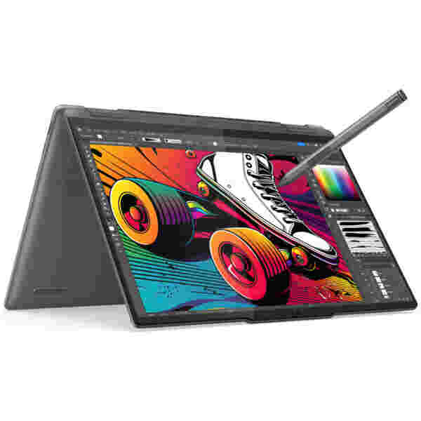 Prenosnik Lenovo 35,5 cm (14,0") Yoga 7 2-in1 1920x1200 OLED na dotik 500nit Ultra 7-155H/16GB/512GB/BL/FP/ALU/Intel Arc/Win11Home (83DJ00BQSC) - Image 2