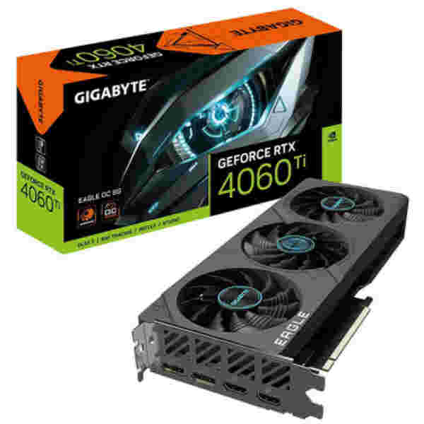 Grafična kartica nVidia RTX4060Ti GigaByte Eagle OC - 8GB GDDR6 (GV-N406TEAGLE OC-8GD)