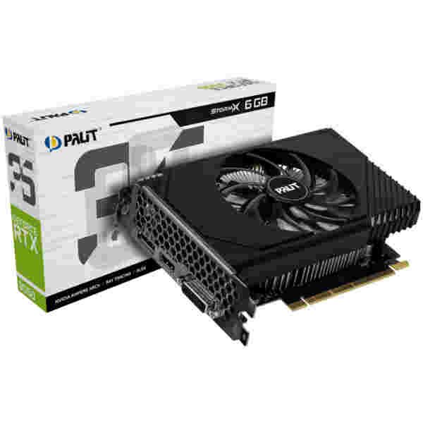 Grafična kartica nVidia RTX3050-6GB Palit StormX - 6GB GDDR6 (NE63050018JE-1070F)