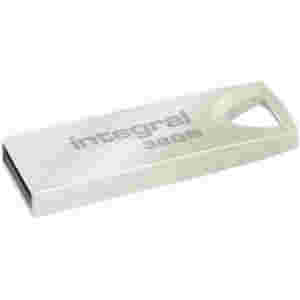 Spominski ključek 32GB USB 2.0 Integral ARC - kovinski/srebrn (INFD32GBARC)