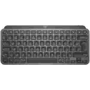 Tipkovnica brezžična Logitech MX Keys Mini US international | SLO gravura grafitna LED osvetlitev (920-010498)