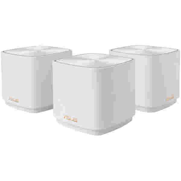 Usmerjevalnik brezžični mrežni sistem Asus ZenWiFi XD5 WiFi6 802.11ax AX3000 2402Mbit/s MESH 2xLAN+1xWAN 2x notranja antena (90IG0750-MO3B20)