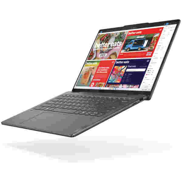 Prenosnik Lenovo 35,5 cm (14,0") Yoga 7 2880x1800 OLED na dotik 400nit Ultra 7-155H/16GB/SSD1TB/BL/FP/ALU Pisalo/Intel Arc/Win11Home (83DJ0036SC)