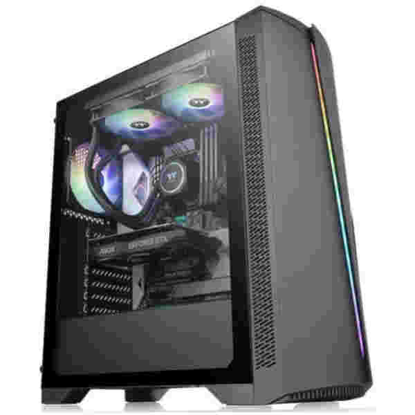 Ohišje Thermaltake  H350 MidiATX - črna RGB