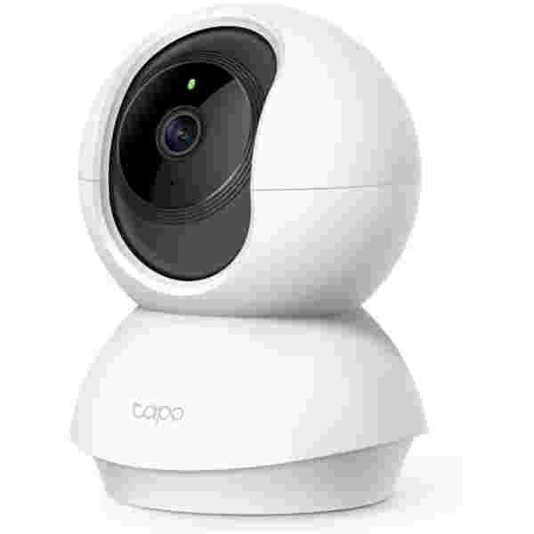 Notranja nadzorna kamera TP-Link 2 MP WiFi micro-SD napajalnik samostoječa dvosmerna komunikacija (Tapo C200)