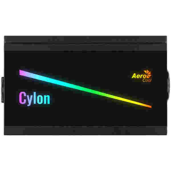 Napajalnik - 700W Aerocool Cylon 80Plus 85% ATX12V 2.4 Non modular 120mm RGB črna (ACPW-CE70AEC.11)