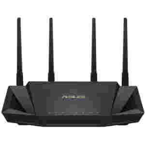 Usmerjevalnik brezžični Asus RT-AX58U WiFi6 802.11ax AX3000 2402Mbit/s 3G/4G USB dongle dualband MESH MU-MIMO OFDMA 4xLAN 4x antena (90IG04Q0-MO3R10)