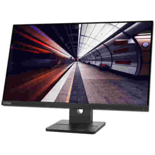 Monitor Lenovo 60,5 cm (23,8") E24-30 1920x1080 100Hz IPS 4ms VGA HDMI DisplayPort Pivot Zvočniki  sRGB99% ThinkVision - Image 4