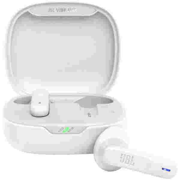 Slušalke brezžične JBL ušesne z mikrofonom BT Vibe Flex TWS bele TWS z mikrofonom (JBLVFLEXWHT)
