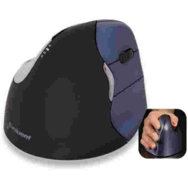 Miš brezžična desktop Evoluent Vertical Mouse VM4RW 2800DPI 6gumbov (VM4RW)