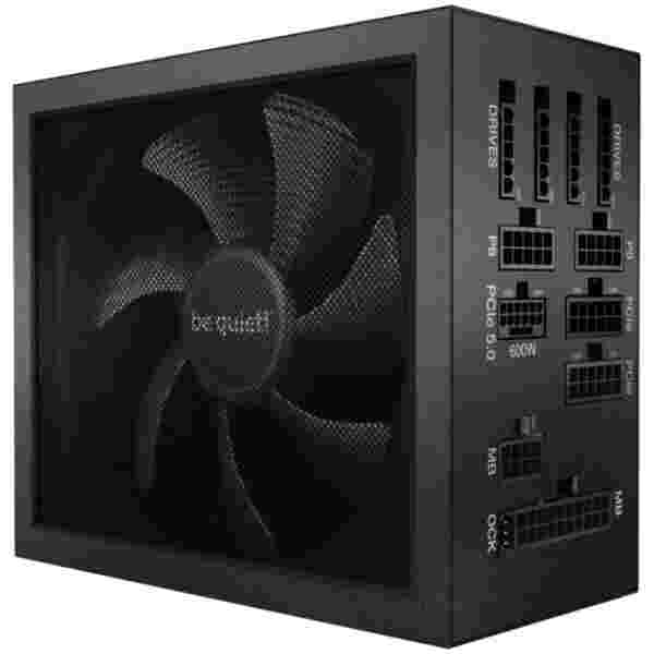 Napajalnik - 750W Bequiet Dark Power 13 80Plus Titanium 93,8% ATX 12V V3.0 Modular 135mm črna (BN333)