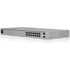 STIKALO 16-PORT + 2x SFP Ubiquiti USW-16-PoE 100/1000 PoE (USW-16-POE)