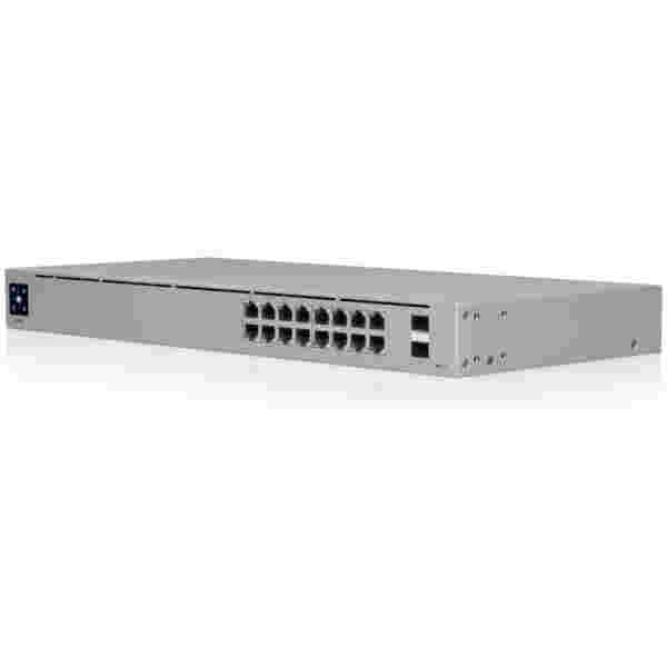 STIKALO 16-PORT + 2x SFP Ubiquiti USW-16-PoE 100/1000 PoE (USW-16-POE)