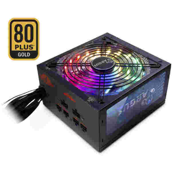 Napajalnik - 750W Inter-Tech Argus RGB-750W CM II 80Plus Gold  90% 140mm ATX 2.3 modularni (88882174)