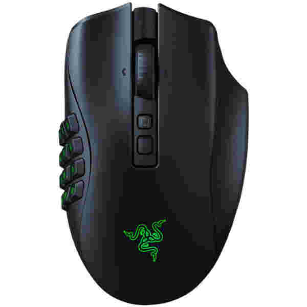 Miš Razer Gaming Brezžična Naga V2 Pro (RZ01-04400100-R3G1)