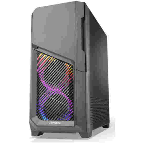 Ohišje Antec DP502 Flux Dark Phantom MidiATX - črna RGB