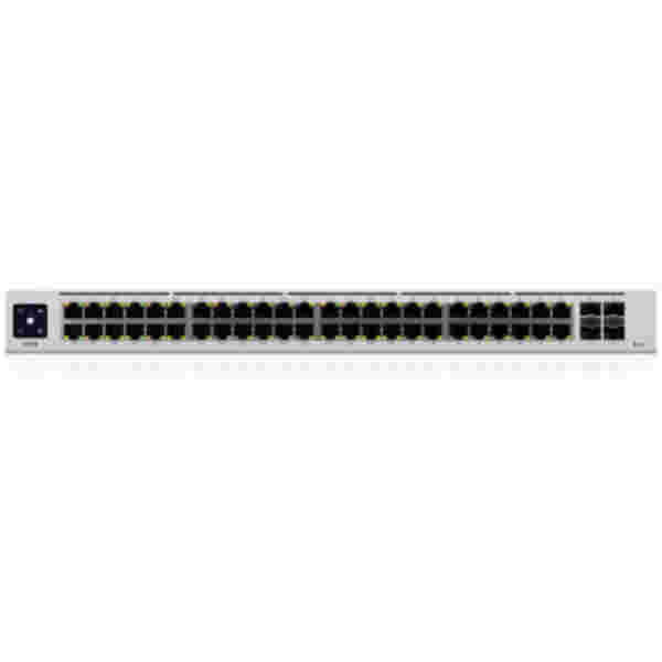 STIKALO 48-PORT 4x SFP UbiQuiti UniFi 100/1000 1000 PoE Managed Rack (USW-48-POE)