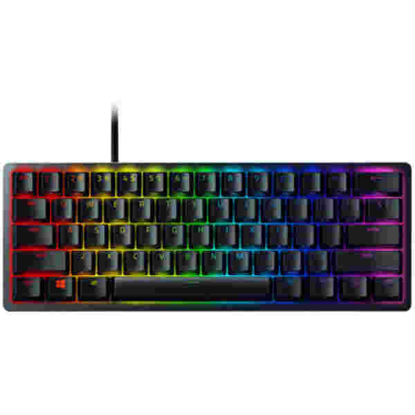 Gaming Tipkovnica Žična Razer Huntsman Mini Mercury US international | SLO gravura črna RGB (RZ03-03390200-R3M1)