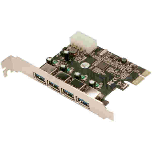 Kontroler PCI-Express => 4x USB 3.0 Logilink (PC0057A) brez embalaže EOLS-P