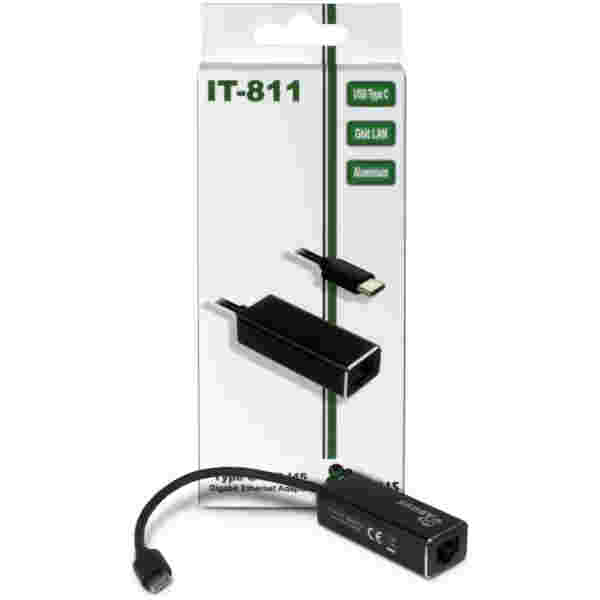 Mrežni adapter USB-C => LAN RJ45 100/1000 Inter-Tech Argus (88885438) - Image 3