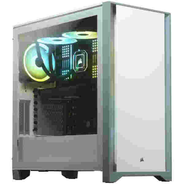 Ohišje Corsair 4000D Tempered Glass ATX - bela - Image 4